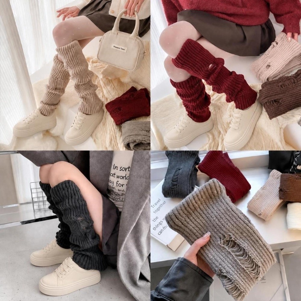 Guêtres en tricot chaud, exten - Boot Sock Slouchy avis et prix