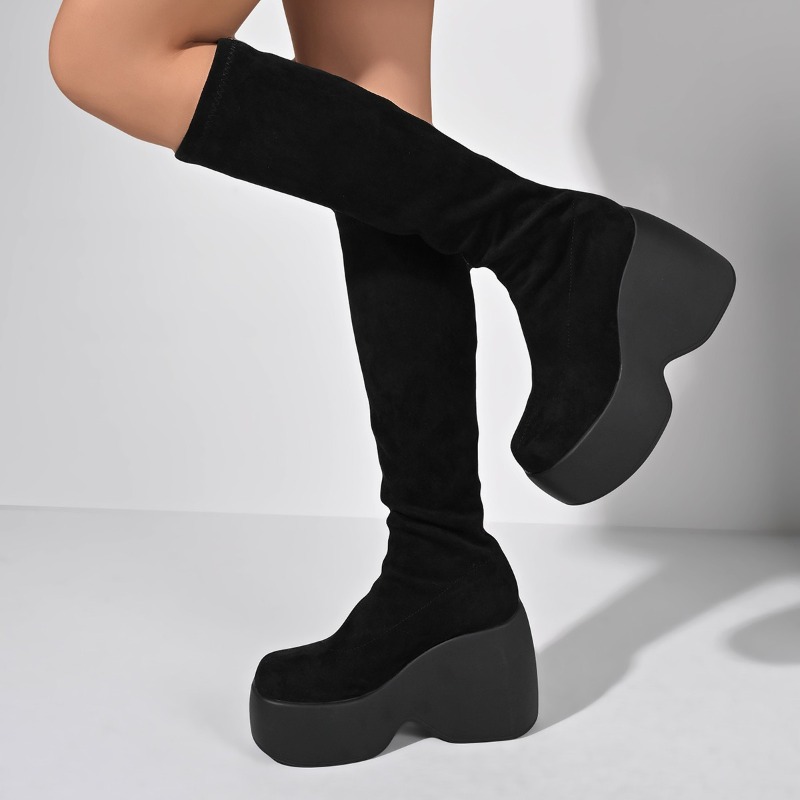 Hiver nouveau maigre grande ta - Knee High Sock Women avis et prix
