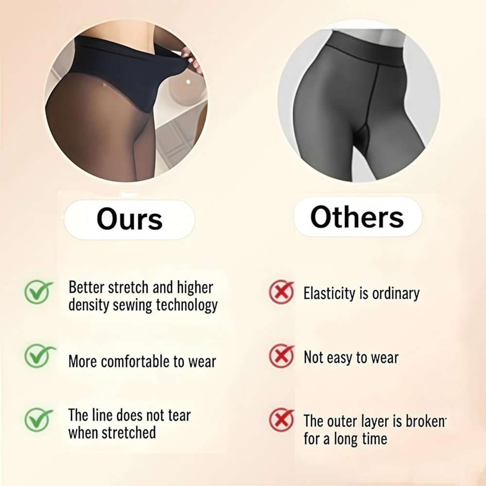 Collants doublés polaire à une - Tights Pantyhose Sheer avis et prix