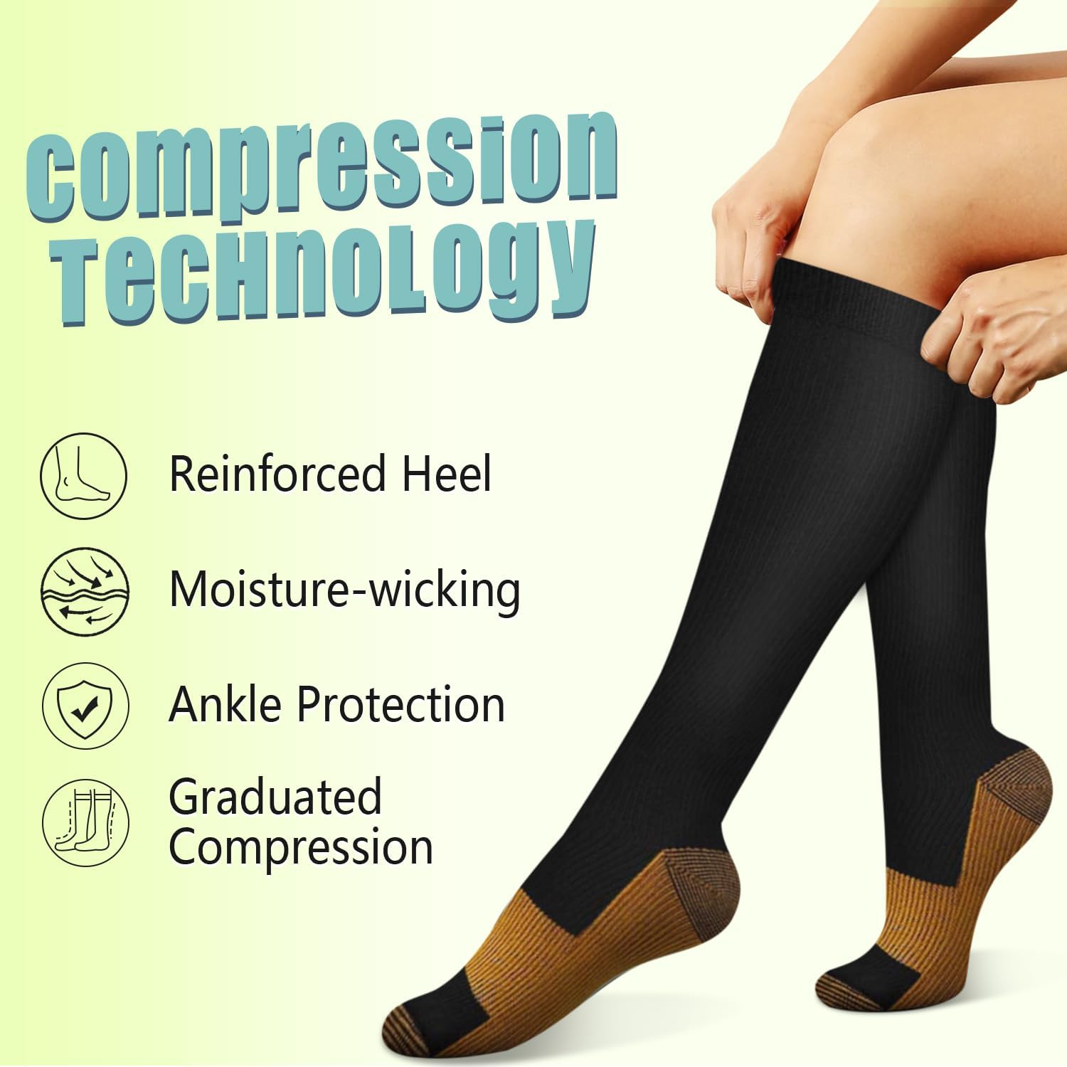 6 paires de chaussettes de Com - Compression Sock Medical avis et prix